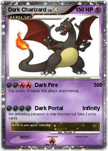 Pokémon Dark Charizard 178 178 Dark Fire 500 My Pokemon Card