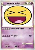 Pokmon Awesome Smiley 9 Super Attack My Pokemon Card