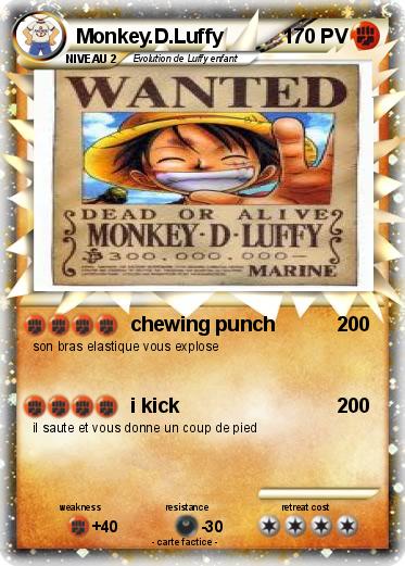 Pokemon Monkey.D.Luffy