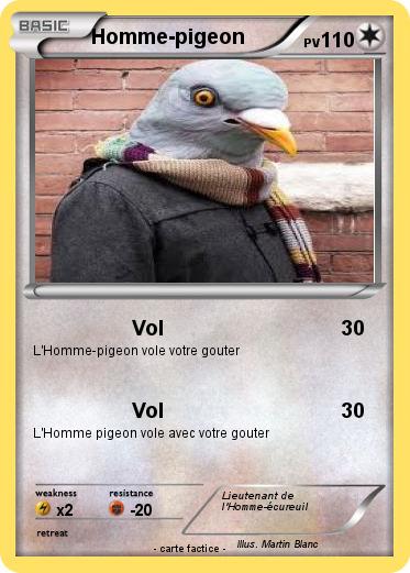 Pokemon Homme-pigeon
