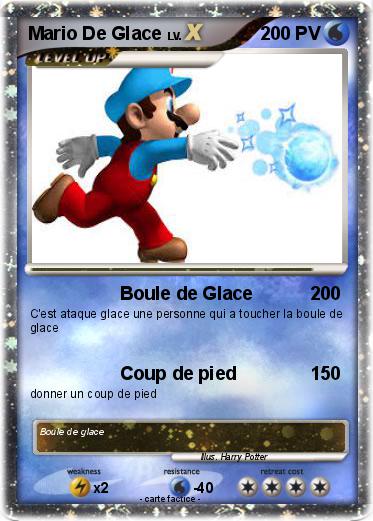 Pokemon Mario De Glace