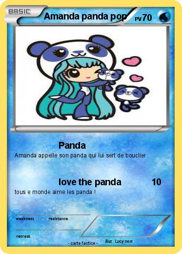 Pokemon Amanda panda pop