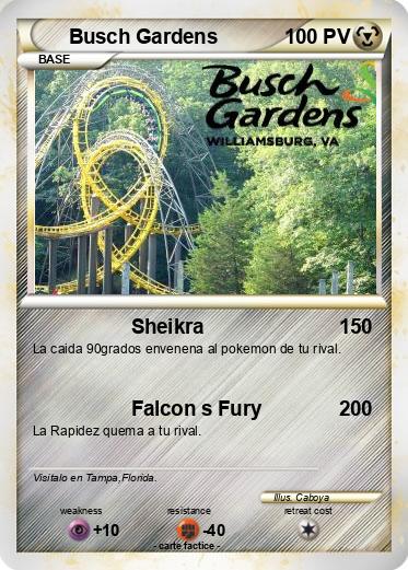 Pokemon Busch Gardens