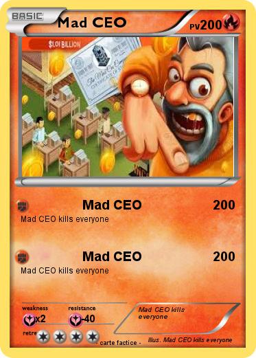 Pokemon Mad CEO