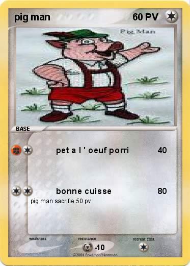 Pokemon pig man