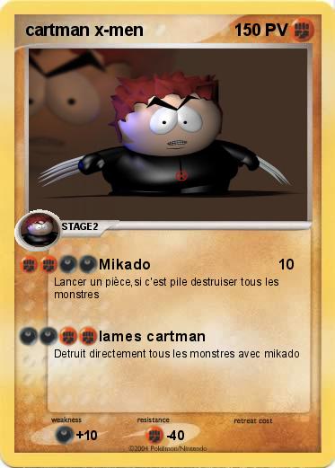 Pokemon cartman x-men