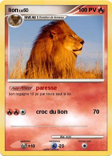 Pokemon lion