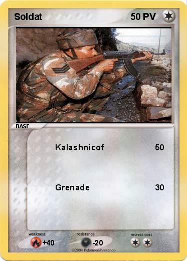 Pokemon Soldat