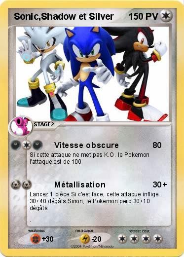 Pokemon Sonic,Shadow et Silver