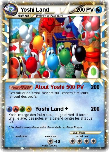 Pokemon Yoshi Land