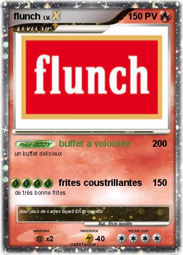 Pokemon flunch