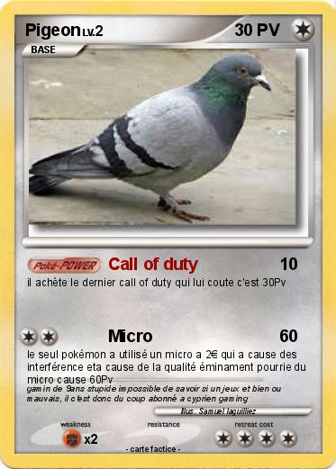 Pokemon Pigeon