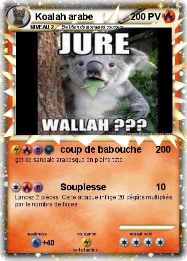 Pokemon Koalah arabe