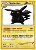 Pikachu black