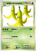 peaux de banane