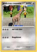 girafe trop