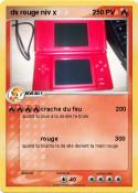 ds rouge niv x