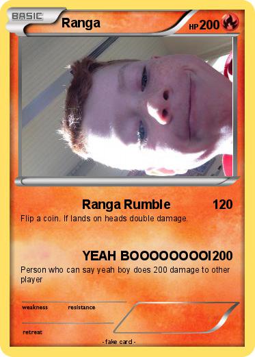 Pokémon Ranga 13 13 Ranga Rumble My Pokemon Card