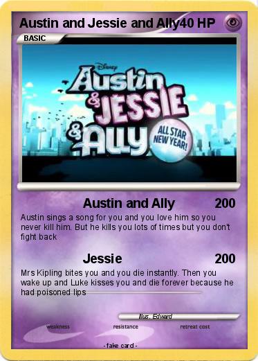 Pokemon Austin and Jessie and Ally