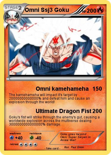 Pokemon Omni Ssj3 Goku