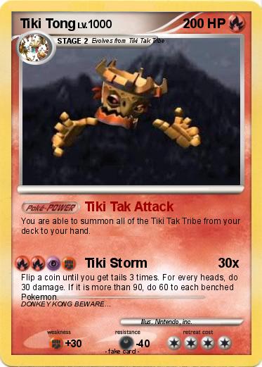 Pokemon Tiki Tong 1