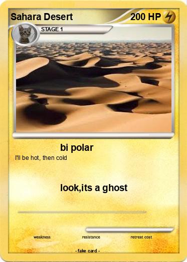 Pokemon Sahara Desert