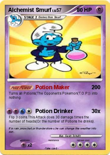 Pokemon Alchemist Smurf
