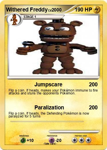 Pokemon Withered Freddy 143