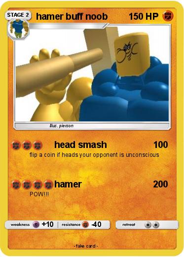 Pokemon hamer buff noob