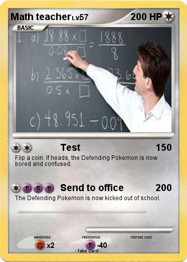 Pokemon Math teacher 8