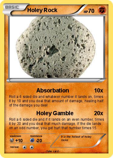 Pokemon Holey Rock