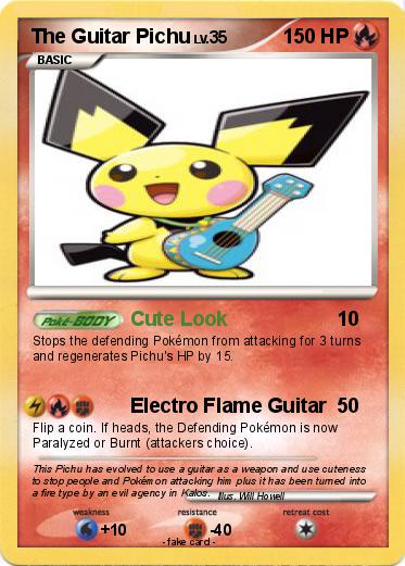 Pokemon The Guitar Pichu