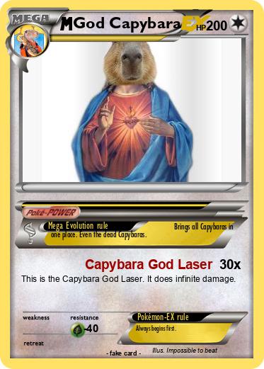 Pokemon God Capybara