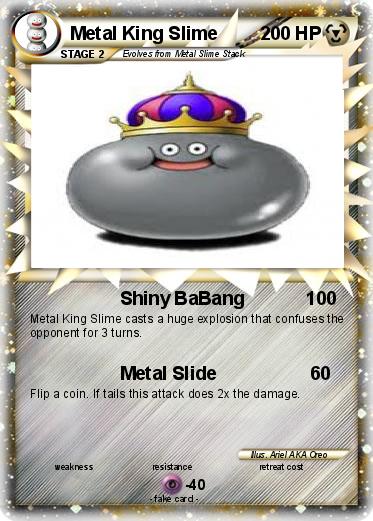 Pokemon Metal King Slime 1