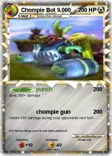 Pokemon Chompie Bot 9,000