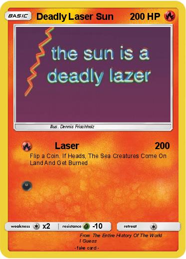 Pokemon Deadly Laser Sun
