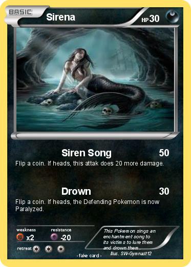 Pokemon Sirena