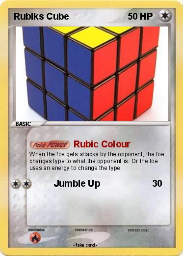 Pokemon Rubiks Cube 3