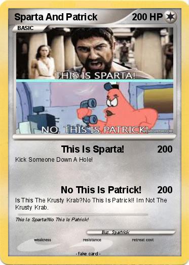 Pokemon Sparta And Patrick