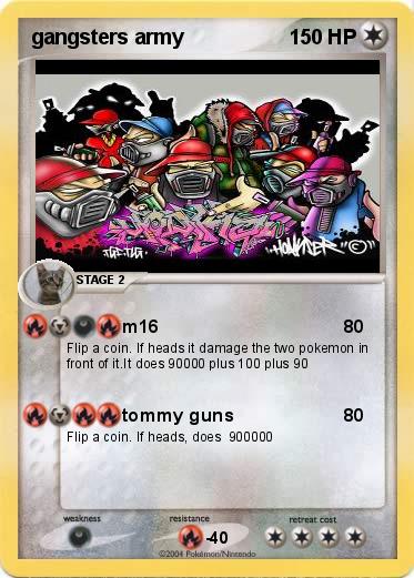 Pokemon gangsters army
