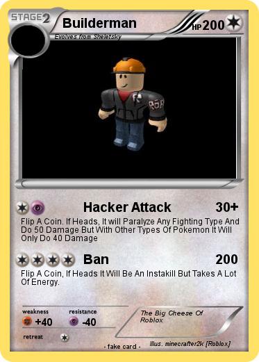 Pokemon Builderman 30 - roblox hacking builderman