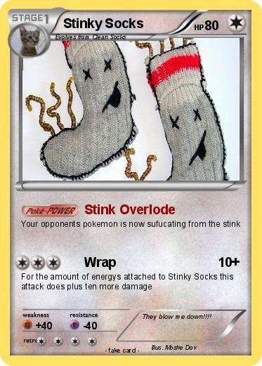 Pokemon Stinky Socks 1