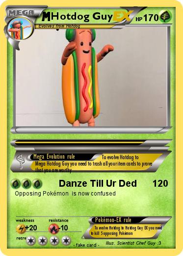 Pokemon Hotdog Guy