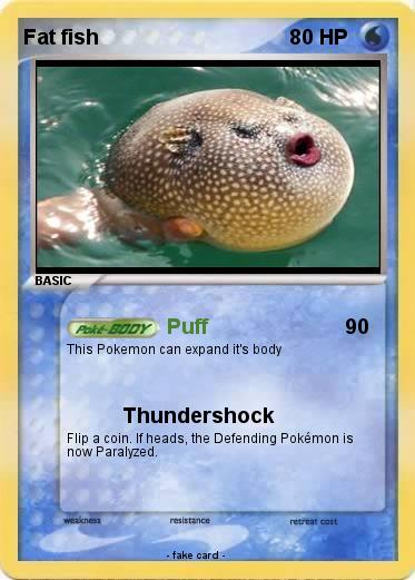 Pokemon Fat fish
