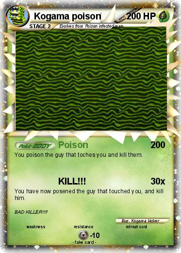 Pokemon Kogama poison