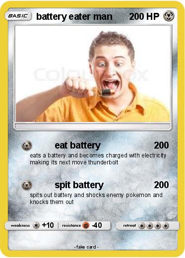 Pokemon battery eater man