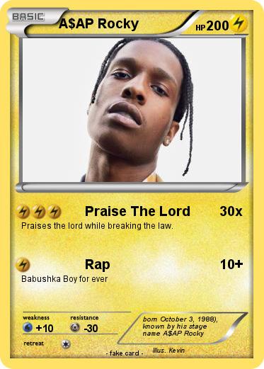 Pokemon A$AP Rocky