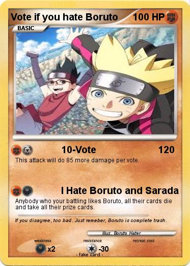 Pokemon Vote if you hate Boruto
