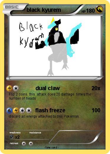 Pokemon black kyurem