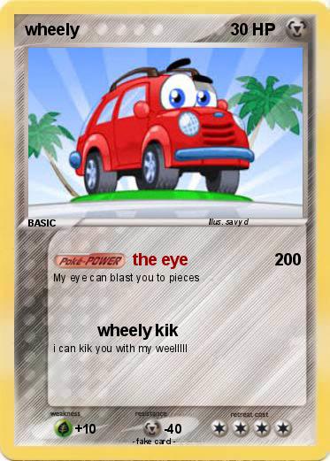 Pokemon wheely